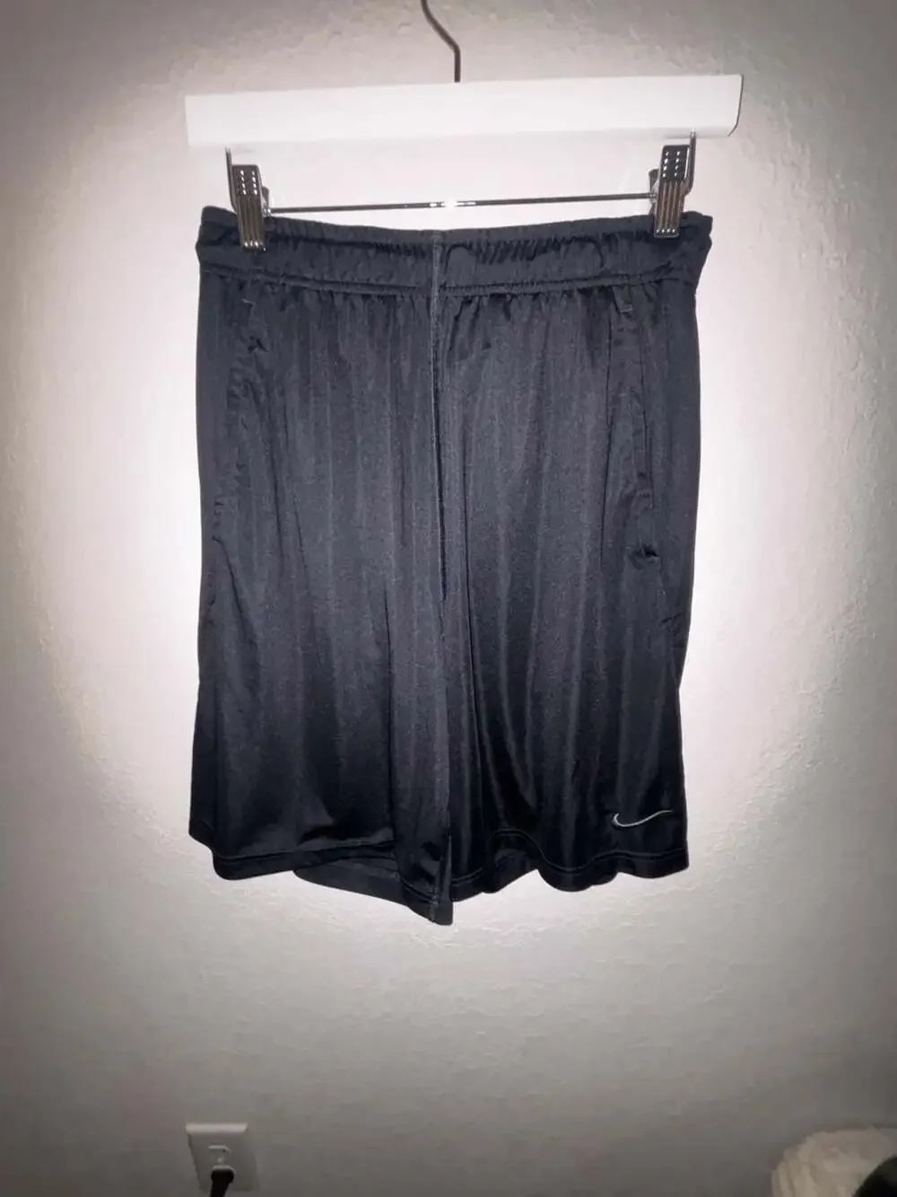 Nike Men's Dri-Fit Athletic Basketball Shorts Black Size Medium
